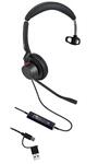 VT NEXUS34 Lite  mono USB — моно гарнитура повышенной комфортности с индикацией занятости, мягкими кожаными амбушюрами. Устройство поддерживает функцию ENC 2 x MIC, а также оснащена универсальным коннектором USB Type-C/A.


 Гарантия — 2 года.